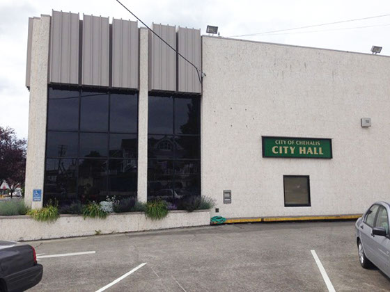 street view of Chehalis City Hall