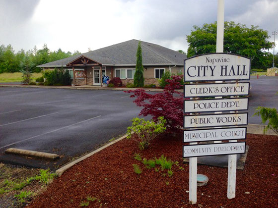 street view of Napavine City Hall